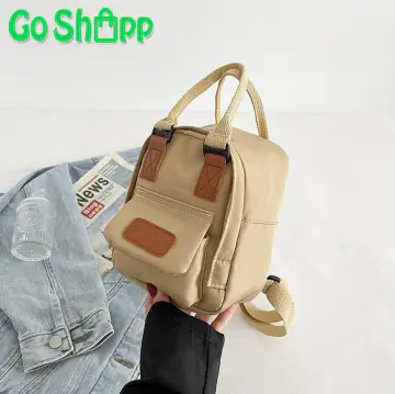 M_s 010 Tas Ransel Mini Multifungsi Motif Terbaru - Cream