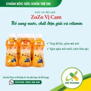 Nước bù điện giải Zozo cho bé vị cam Chai 250ml