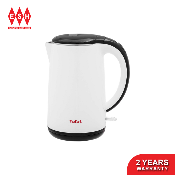 Tefal KO2601 1.7L Safe'tea Double Layer Heat Protection Kettle Lazada