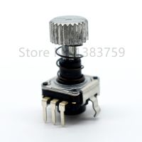 【YF】✵♀  EC11 rotary encoder car navigation volume potentiometer self-locking spring button switch