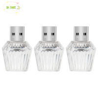 ไฟแบบล้อมรอบตกแต่งภายในไฟรถยนต์ LED USB ขนาดเล็ก3ชิ้นไฟ USB อเนกประสงค์5V ชุดไฟถ่ายภาพแล็ปท็อปสำหรับรถยนต์ (7สี)