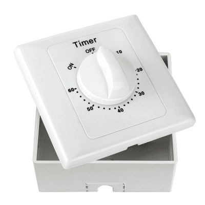 Time Switch Home Timer Switch with Bottom Box Kitchen Digital Timer Switches Sockets Cover Timer Switch 86mm Light Switch