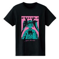 tshirtเสื้อยืดคอกลมฤดูร้อนเสื้อยืดแขนสั้น พิมพ์ลายการ์ตูน Hatsune Miku Merchandise cospa สไตล์คู่รักSto4XL  K4CZ