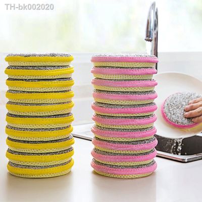 ◇♠▫ 10Pcs Magic Sponge Eraser Carborundum Removing Rust Cleaning Brush Descaling Clean Rub for Cooktop Pot Kitchen Sponge