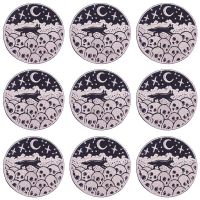 Badges For Clothes 10 PCS Wholesale Skull Embroidered patches For Clothing Stickers Iron On Patches On Clothes Hippie Clothes