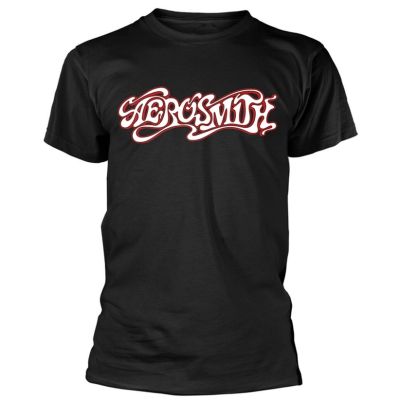 เสื้อยืดผ้าฝ้ายพิมพ์ลาย Aerosmith (สีดํา) เสื้อยืด อเนกประสงค์ สไตล์ใหม่ DIY 2023  16CH