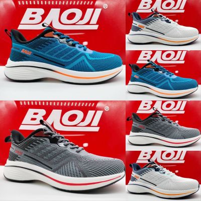 [New 02/2023] BAOJI บาโอจิ แท้100% รองเท้าผ้าใบผู้ชาย bjm737