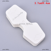 pime MALL 50pcs เครื่องประดับสร้อยคอสร้อยข้อมือแขวนผู้ถือ jewerly แสดงบัตรกระดาษ