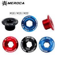 MEROCA MTB อลูมิเนียม CNC สกรูจักรยานเสือภูเขาหมุนปกสกรู M18/M19/M20สายฟ้าสำหรับ SHIMANO Iamok