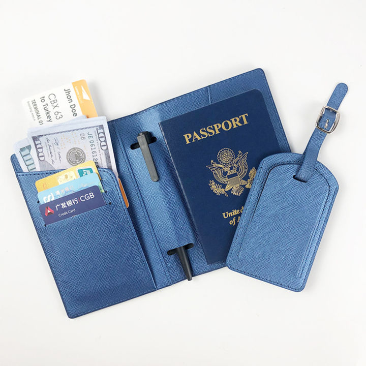 luggage-tag-passport-cover-wallets-women-men-air-tickets-portable-holders-pu-passport-covers-cross-pattern-passport-covers-cross-pattern-leather-cards-holder