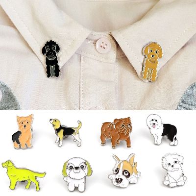 【DT】hot！ 1PC Cartoon Dog Brooches Jewelry Dachshunds Dogs Pins Badge Decorated brooch