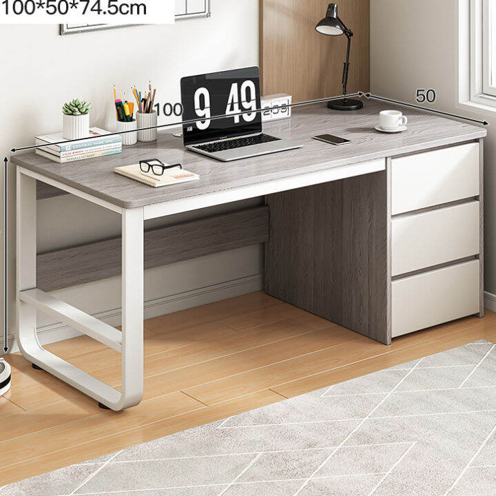 (Ready Stock) Study Table Office Desk Working Table With Drawer Home
