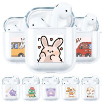 ?พร้อมส่ง?การ์ตูนน่ารักๆ TPU ล้าง เคสป้องกันแอร์พอด For Airpods 1 2   เคสซิลิโคนใสลายการ์ตูน  เคสใส หรือ เคสขุ่น TPU เคสแอร์พอด Airpods1 เคสกันกระแทก สำหรับหูฟัง