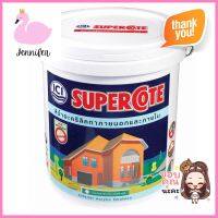 สีน้ำทาภายนอก DULUX SUPERCOTE BASE A ด้าน 9 ลิตรWATER-BASED EXTERIOR PAINT DULUX SUPERCOTE BASE A MATT 9L **จัดส่งด่วนทั่วประเทศ**