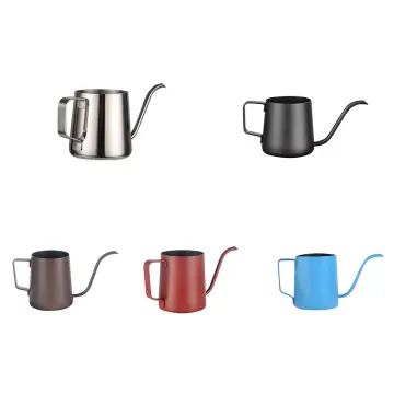 Stainless Steel Drip Kettle Long Narrow Spout Multi Purpose 500ml Tea Pot -  AliExpress