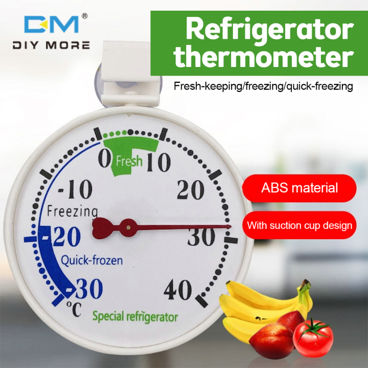 diymore Refrigerator Thermometer 3040 deg C Classic Fridge