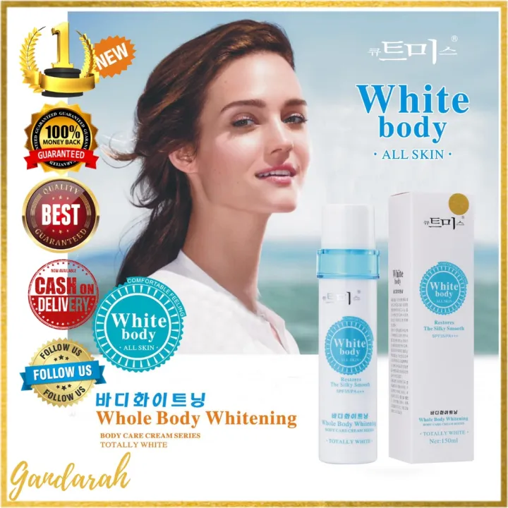 1 Korean Original Body Whitening Cream plus Moisturizing Lotion/ Body