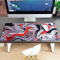 900X400มม. XXL Gaming Mouse Pad ยางขนาดใหญ่ Gamer Art ตารางคอมพิวเตอร์ Mousepad Soft เมาส์ Pad XL บทคัดย่อคีย์บอร์ด Play Mats