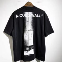 ภาพถ่ายจริง ACW เสื้อยืด Conslation Letter พิมพ์ A-COLD-WALL High Street แฟชั่นผู้ชายผู้หญิงแขนสั้น T เสื้อ