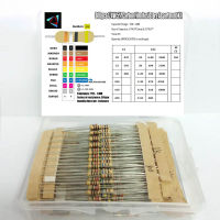 【2023】300Pcs 14W 5 10 Ohm ~1M Resistors Assorted Kit Set 30 Kinds Each Value Carbon Film Pack