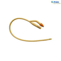 Foley catheter 2 way (30m) สายสวนปัสสาวะ 2 ทางเบอร์ 18 (ขายเป็นเส้น) P-7020