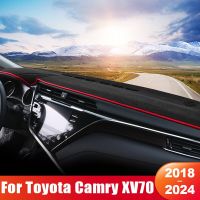 For Toyota Camry 70 XV70 2018 2019 2020 2021 2022 2023 2024 Camry Hybrid Car Dashboard Sun Shade Cover Non-Slip Pad Accessories