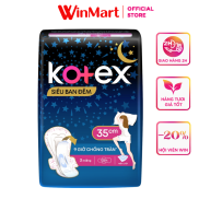 Siêu thị WinMart - Băng vệ sinh siêu ban đêm Kotex 35cm x 8 miếng