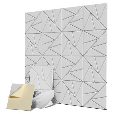 16Pcs Acoustic Panel with Self-Adhesive,12X12X0.4in Sound Proof Panel,Sound Panel High Density for Home Studio Office
