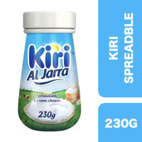 Kiri Al Jarra Spreadable Cream Cheese Jar 230g ++ คิริ อัลจาร่า สเปรดครีมชีสกระปุก 230ก.