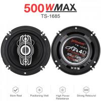 6นิ้ว16ซม. 500W รถ Coaxial ลำโพงเสียงอัตโนมัติสเตอริโอเพลงความถี่เต็มรูปแบบ Hifi การติดตั้งแบบไม่ทำลาย