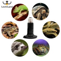 Lovinland Lampu Pemanas เซรามิกสำหรับเลี้ยงสัตว์เลื้อยคลาน,220V เครื่องกระจายความร้อนไฟกลางคืนหลอดไฟ25/50/75/100/150/200W