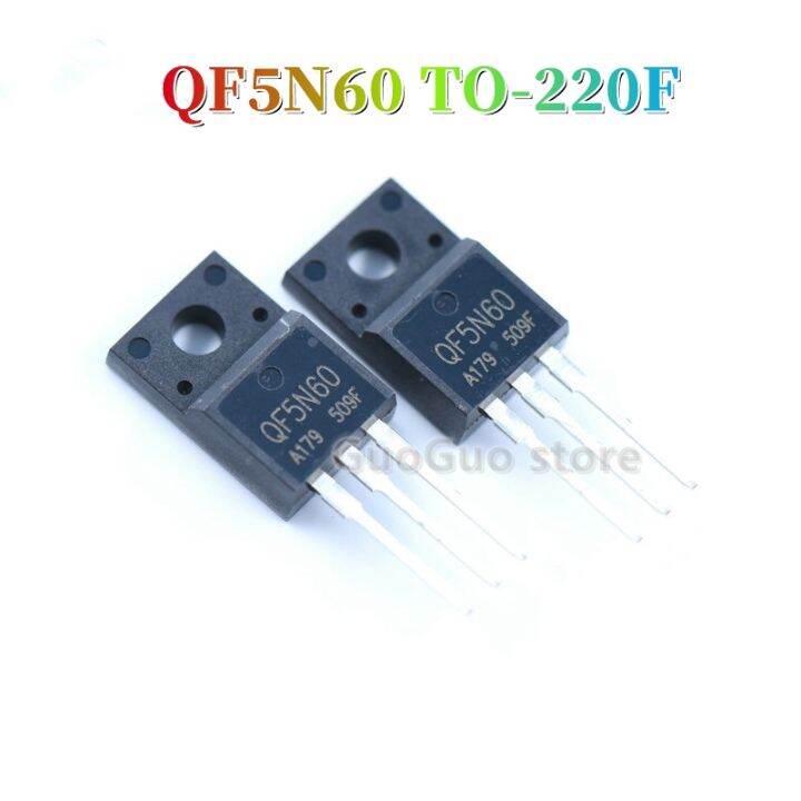 5pcs QF5N60 TO-220F 5A/600V N-channel MOSFET transistor New Original