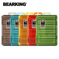 [HOT ZUQIOULZHJWG 517] BEARKING Doublex ด้านจัดการประมงกล่อง12ช่องเหยื่อล่อตะขอกล่องเก็บอุปกรณ์ตกปลากรณีการจัดเก็บพลาสติก