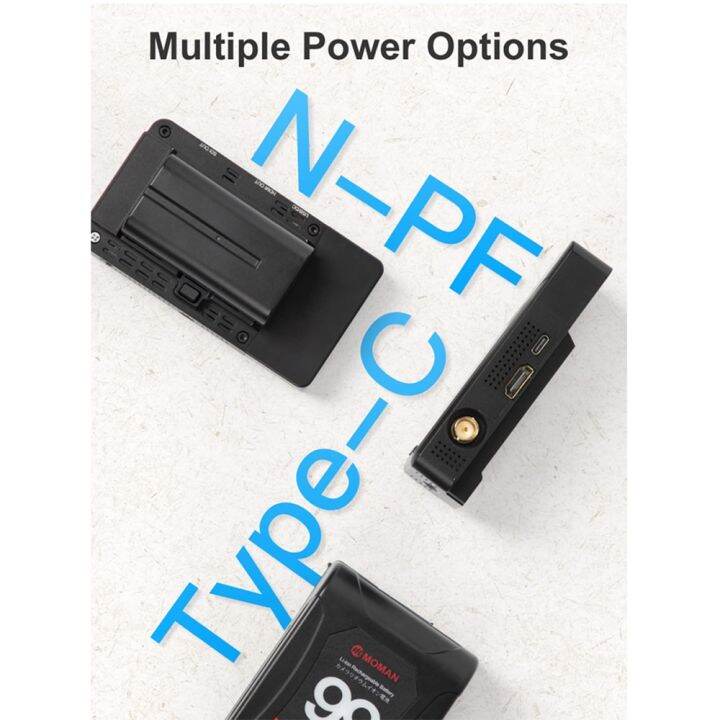 MOMAN Matrix 600S Wireless Video Sender/Empfänger – 1080p60, Bis 180 M Reichweite, 0,08 S Latenz, Für SDI/HDMI Kameras