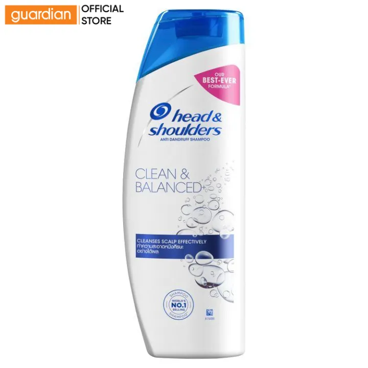 Head and Shoulder Shampoo Clean and Balance 330ml Lazada