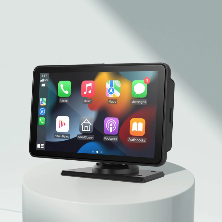 Ottocast Portable 7" Apple CarPlay & Android Auto Car Touch Screen