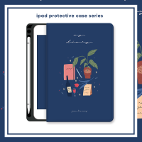 IPad 10th Gen พร้อมปากกา Trifold Ipad Air 5th 4th 3rd 2nd 1st Generation Case Ipad Pro 12.9 11 10.5 9.7 10.2 10.9กรณี Ipad 9th 8th 7th 6th Gen ปลอก