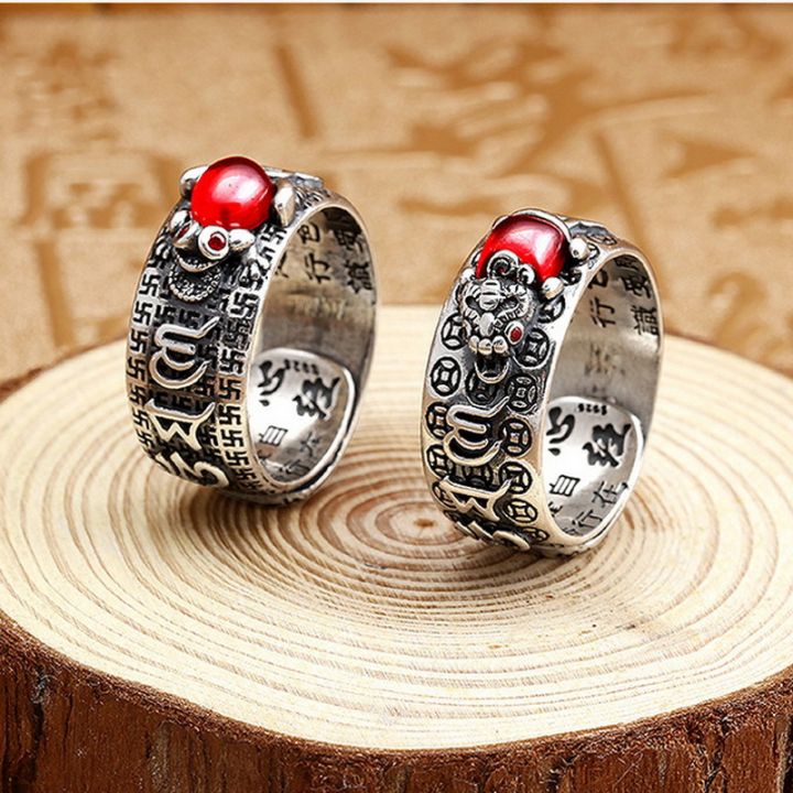 chinese-feng-shui-pixiu-ring-silver-plated-copper-coins-adjustable-rings-for-women-men-amulet-wealth-jewelry-anillo-hombre