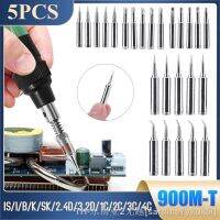 hk♨  5PCS 900M-T Soldering Iron Tips IS/I/B/K/SK/2.4D/3.2D/1C/2C/3C/4C Lead-Free Welding