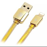 [ส่งเร็วพิเศษ!] Remax สายชาร์จ iPhone 5/6/6Plus Light  ning Charger รุ่น Gold Safe &amp; Speed (สีทอง)