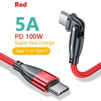 180หมุน Usb C เป็น Type C สายเคเบิลเซลล์60W S20 Pd100w ชาร์จไฟเคลื่อนที่เร็ว Huawei สายโทรศัพท์ Samsung สำหรับ