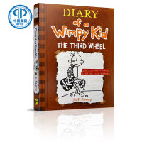 Original English diary of a Wimpy Kid 7: electric light bulb American paperback childrens extracurricular reading English books American books English story books genuine primary school students Extracurricular Reading