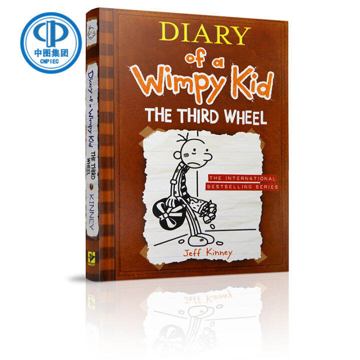 original-english-diary-of-a-wimpy-kid-7-electric-light-bulb-american-paperback-childrens-extracurricular-reading-english-books-american-books-english-story-books-genuine-primary-school-students-extrac