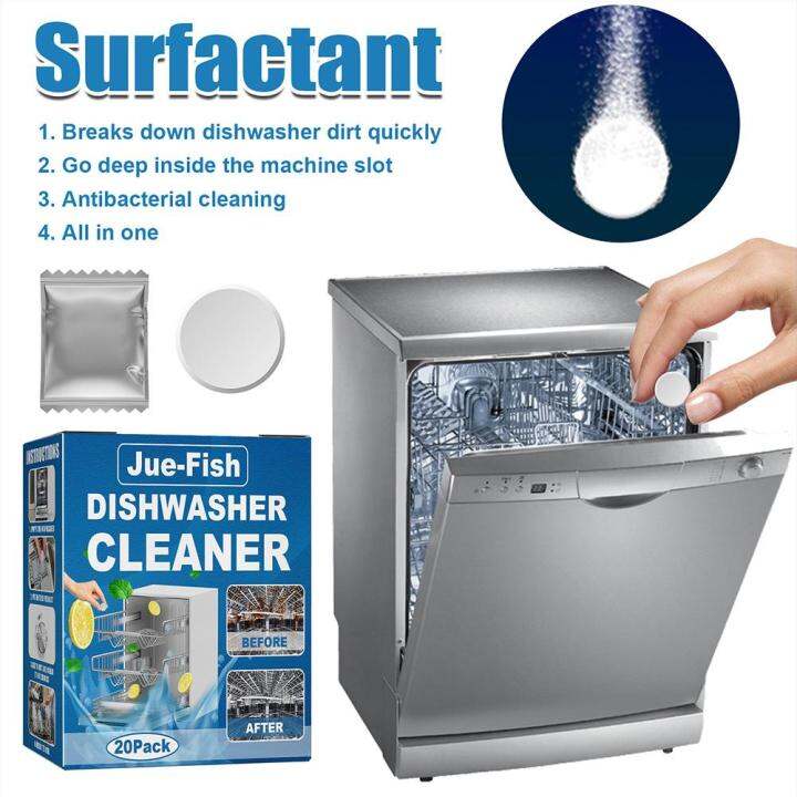 Dishwasher Cleaning Tablets Removes Limescale Build Up Tablets