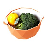 ☁✷✵ Food Drainer Bowl Double Layer Colander With Dual Handles 2 In 1 Food Fruit Strainers Kitchen Basket Strainer Multiuse Colander