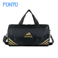 Fonto Gym Bag for Men and Women Fitness Travel Sport Outdoor Waterproof Multifunction Dry Wet Shoulder Bags