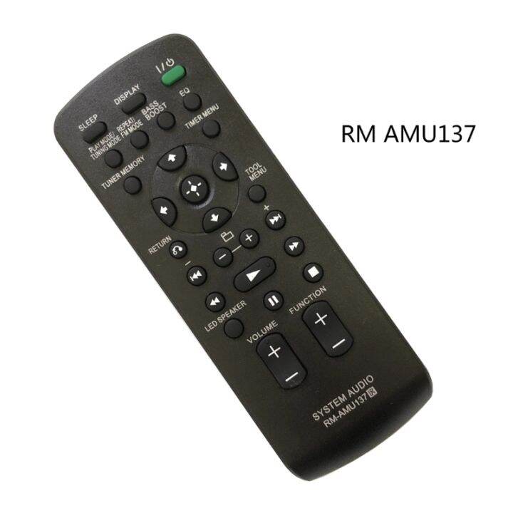 รีโมทคอนโทรลทดแทนสำหรับ-rm-amu137-สินค้ามาใหม่สำหรับ-cmt-fx300i-ระบบเสียง-sony