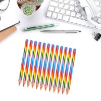 Lele Pencil】ดินสอสีรุ้งไม้ชุดดินสอแต่งหน้าหลากสีสำหรับผู้ใหญ่เด็กศิลปะการวาดภาพหลายสีดินสอสีรุ้ง