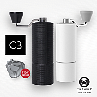 Timemore C3 (ใหม่ 2022) เฟือง S2C660 สีดำ (Coffee Grinder เครื่องบดกาแฟ)