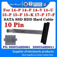 DD0Y34HD011 6017B0557401 DD0Y34HD001ใหม่สำหรับ HP 14-P 14-F 14-V 14-U 15-P 15-F 15-K 17-P 17-F SATA เอสเอสดีฮาร์ดสายต่อ HDD